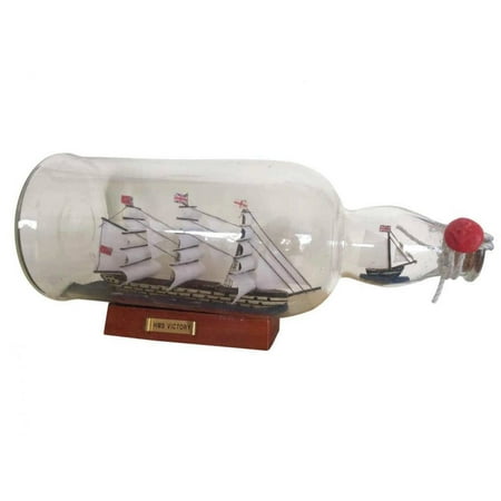 Hms Victory Gift Set - HMS Victory Ship in a Bottle 11