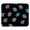 Multicolor 4, variant on PhooArto Comfortable Mouse Pad 3D Tigers Coming Out Desktop Mousepad , 21 x 25 cm Mouse Mat, Non-Slip Rubber Base, Improves Speed and Precision