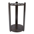 thumbnail image 3 of Corner-Style Floor Stand Billiard Pool Cue Racks, Wood Multifunctional Pool Stick Stand Holder Cue Holder for Fishing Rod Golf Club, 9-Hole Billiard Cue Rack, 3 of 8