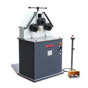 Roll Bending Machine, Electric Pipe, Flat Bar , Square Tube, Angle Steel Round Tube,1.5kW Motor, Horizontal and Vertical Operation 230V 3-PH RBM-40HV