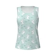 thumbnail image 5 of Goofa Playing Rabbit Printed Womens Workout Tops for Women Sleeveless Yoga Shirts Athletic Running Tank Tops Sleeveless Gym Clothes Workout Apparel-X-Large, 5 of 9