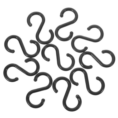 50 Pcs Hook up Hangers S Hooks Closet Clothes Hanger Wardrobe Hanging Organizer Household Hooks Multi-functional Hooks