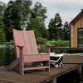 thumbnail image 2 of Wildridge Contemporary Adirondack Chair, Cherrywood - All-Weather Recycled Plastic Furniture for Patio, Deck, Lawn, 2 of 4