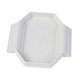 thumbnail image 1 of Cuenco de agua para reptiles, accesorios para acuarios, piscina para tortugas, plato de alimentación Mármol blanco, 1 of 9