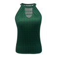 thumbnail image 5 of Sngxgn Women's Shirts, Women’s Mini-Ribbed Cotton Tank Tops, Women’s Sleeveless T-Shirts, Women’s Tanks(Green,XL), 5 of 5