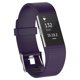 thumbnail image 3 of Correa de pulsera de silicona para reloj Fitbit Charge 2 (Deep Purple L) WDOplteas Para estrenar, 3 of 4