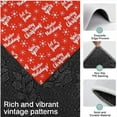 thumbnail image 3 of Red Christmas Text and Snowflake Pattern Kitchen Rugs Sets Of 3,Kitchen Runner Rugs Non Skid Washable,Decorative Kitchen Floor Mats for Kitchen,Sink,Laundry,17"x30"+ 17"x47" + 17"x59", 3 of 6