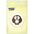 thumbnail image 1 of Owl Pinback Button Pin Badge, 1 of 2