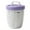 Purple, variant on Leak-Proof Fruit Cup with Fork - Large Capacity, Sealed Lid, Dishwasher Safe - for Picnics, Snacks & On-the-Go Meals