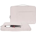 thumbnail image 2 of MOSISO Laptop Sleeve Briefcase for MacBook Air 13 M3 A3113 M2 A2681 M1 A2337 A2179 A1932/Pro 13 M2 M1 A2338 A2251 A2289 A2159 A1989 A1706 A1708, Polyester Notebook Case Bag, Stone Gray, 2 of 5