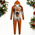 thumbnail image 5 of SwiftWear ​Christmas Family Matching Pajama Set Sleepwear Festive Themed Onesie Pajama Set with Holiday Santa Claus Patterns, Lightweight Loungewear for Family Time​, 5 of 7