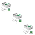 thumbnail image 3 of Billuyoard de Protección de circuito universal Cargadores de pantalla LCD Suministros de accesorios de alimentación multifuncionales blanco Type1 NO1, 3 of 6