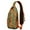 Orange-9, variant on Crossbody Sling Backpack for Women Men Green Papaya Clip Art Slice Shoulder Sling Crossbody Casual Chest Bag for Travel Sports Running Hiking