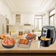 thumbnail image 5 of Accesorios para freidoras de 8 pulgadas, 10 piezas para Gowise Phillips Cozyna Airfryer XL 3.8QT-5.8QT, regalo adicional: 4 agujas para barbacoa (10 piezas negras) - DKSFJKL, 5 of 5