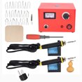 thumbnail image 2 of Wood Burning Tools Kit,  Toughness Accurate Temperature Control High Strength 23 Different Styles Wood Burning Tool  For Industry EU Plug 220V,US Plug 110V,UK Plug 220V, 2 of 8