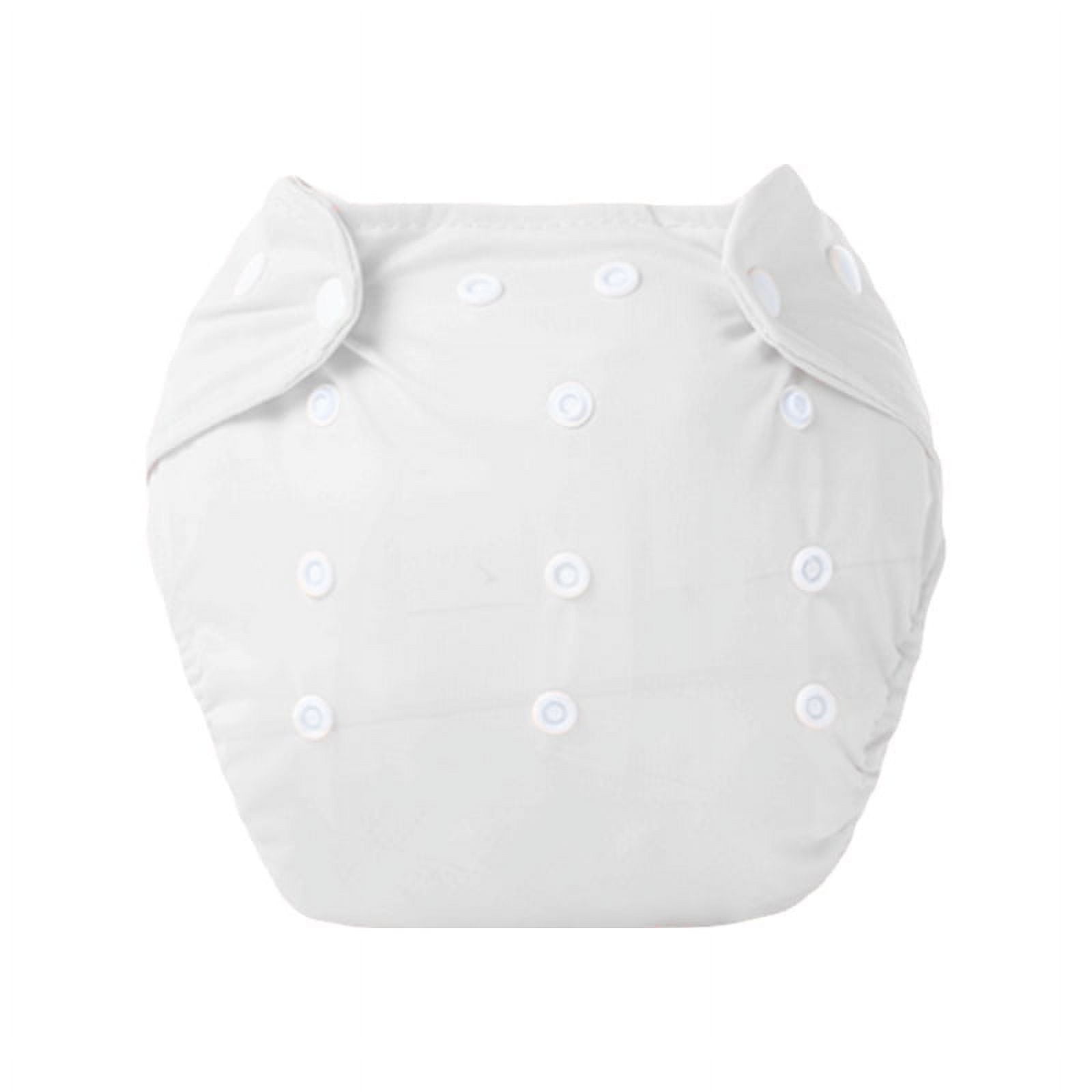 Duslogis 8 Pack Washable Diapers Waterproof Diapers One Size Washable Diapers for Baby- Baby Diaper Panties for 3-10KG Baby