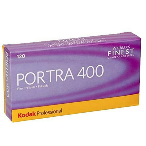 Kodak Professional Portra 400 Color Negative Film Medium Format 120 Roll Film 5-