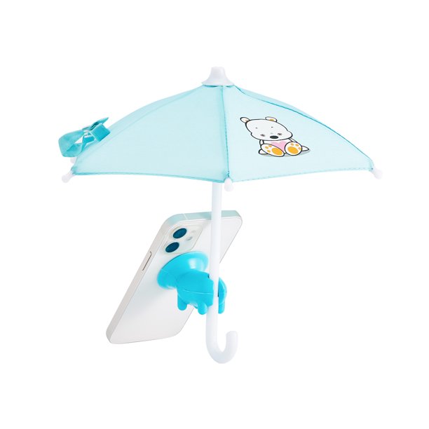 SAYOO Teléfono Paraguas Soporte de ventosa Universal Ajustable Piggy Teléfono Paraguas Soporte con ventosa Soporte de teléfono para el sol SAYOO casual