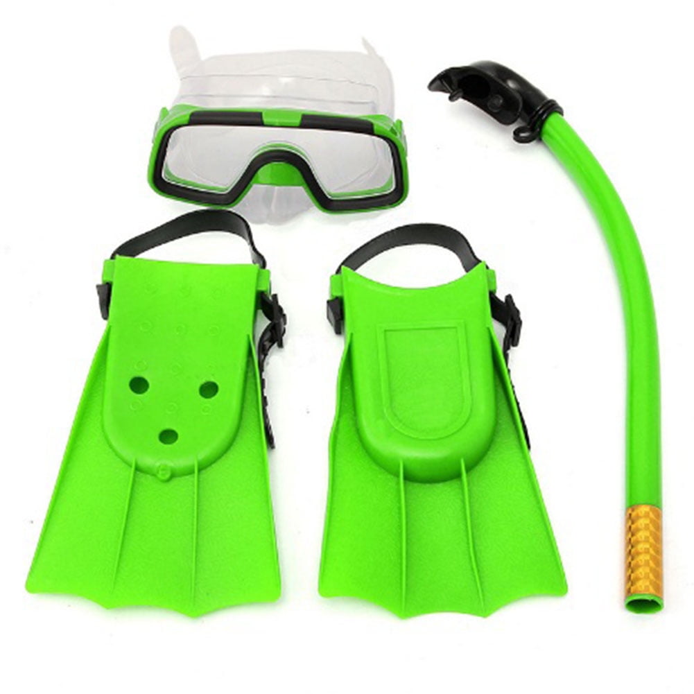 COOLL Children Kids 3Pcs Swimming Diving Goggles Snorkel Masks