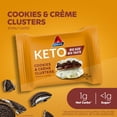 thumbnail image 5 of Atkins Cookies Cra Me Clusters High Fiber Carb 8 Count, 5 of 8