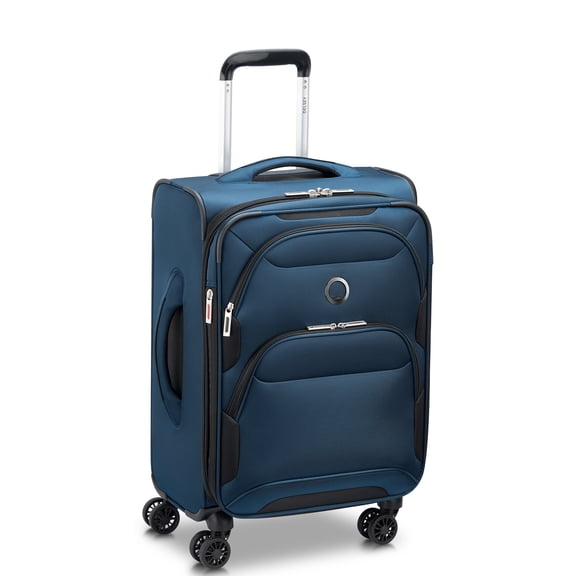 DELSEY PARIS Sky Max 2.0 21" Softside Carry-on Spinner Luggage, Blue