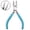 Toothed Belt Edge, variant on 1Pcs Non-Slip Handle Jewelry Plier Jewelry/Beads/Accessories/Crafts Repair Making Round Nose Needle Nose Pliers Hand Tool