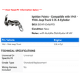 thumbnail image 2 of Ignition Points - Compatible with 1961 - 1966 Jeep Truck 2.2L 4-Cylinder 1962 1963 1964 1965, 2 of 2