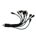 thumbnail image 6 of Black Portable USB 10 in 1 Charge Cables Multi Charger A2D4, 6 of 8