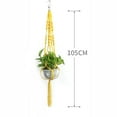 thumbnail image 6 of Dream Lifestyle Macrame Plant Hanger, Colorful Hanging Planter Basket with Tassels Decorative Flower Pot Holder for Indoor Outdoor Boho Home Decor 41.5 Inch 1PC, 6 of 8
