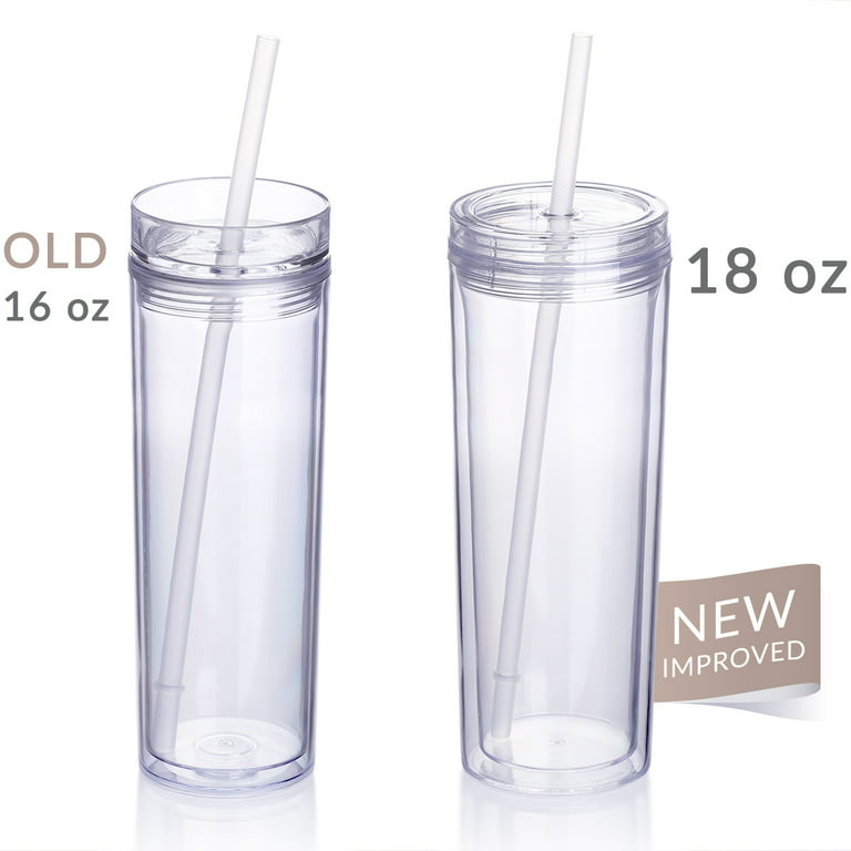 Premium 16 oz acrylic tumbler with straw wholesale in Unique and Trendy  Designs 