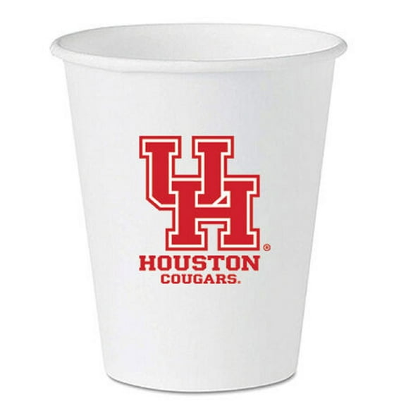 Houston Cougars NCAA University College Sports Game Day Party 16 oz Plastic Cups