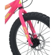 20 Ozark Trail Mountain Bike, 7 Speed, Fits Rider 311-44, Pink, Child/Tween/Teen, Unisex