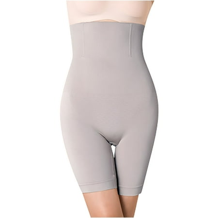 

Women s Grey Lifting Body Body Shaping Silk Crotch Underwear Pants Size S