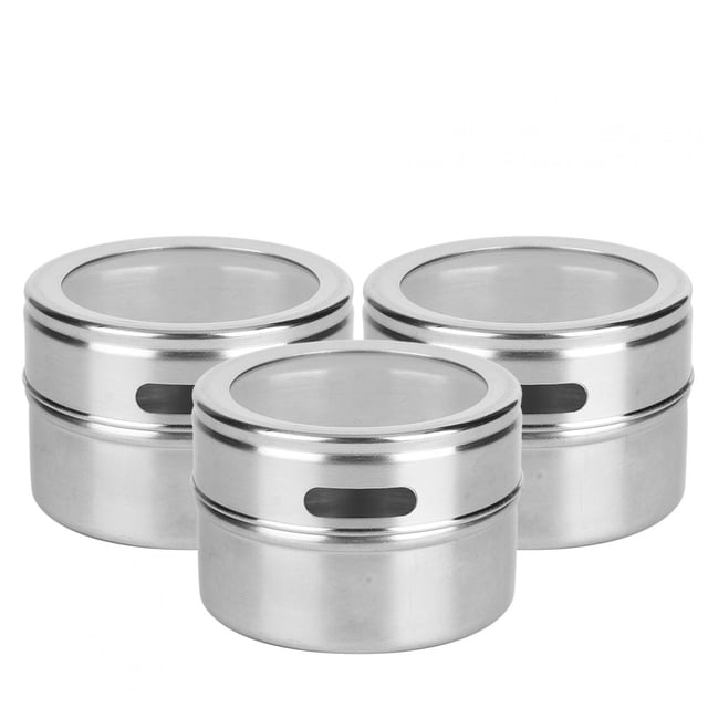Olla De Especias De Acero Inoxidable De Grado Alimenticio Con Buen Sellado, Botella De Especias, Para La Familia De Cocinas OTVIAP Condiment Bottle