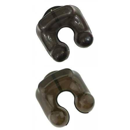 2 Pcs Cou Plateau Protecteur De Vêtements En Plastique Pour