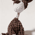 thumbnail image 6 of Indestructible Dog toys,Squeaky Chew Toy Durable Plush Dog Toys for Aggressive Chewers,Chew-resistant, for Small Medium Large Dogs Puppy Teething Toys 10.04" F, 6 of 7