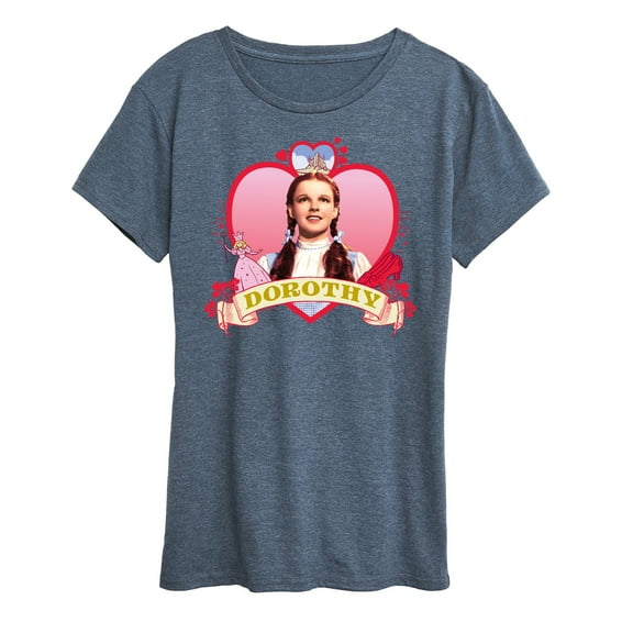 Wizard of Oz - Heart Dorothy - Women's Short Sleeve Graphic T-Shirt