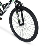 Hyper Bicycles 26 Shocker Mountain Bike, Adult Ages 14+, Black/Green