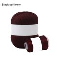 thumbnail image 1 of Hilo de tejer Cuerda de tejer mezclada Cordón de macramé grueso para manualidades de ganchillo Cuerda para hacer bricolaje, Flor negra roja sidaley HA000409-06B, 1 of 6