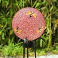 thumbnail image 6 of Gazing Ball,Mosaic Glass Gazing Ball,Garden Sphere with Bee Design,Colorful Outdoor Decor for Patio and Yard, 6 of 7
