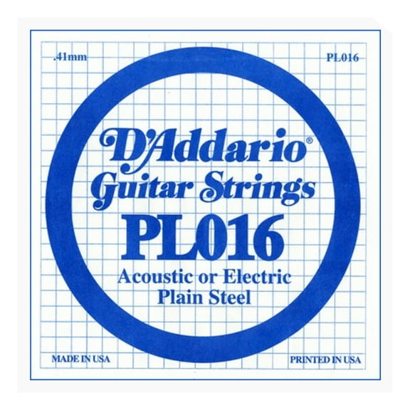 5PK PLAIN STEEL STR .016 GAUGE