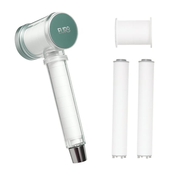 ESL Dual-Filtered Shower Head (Green)