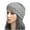 Gray, variant on ZQUUVOU Women's Knit Handband Solid Color Sports Plush Headband Winter Ear Warmer with Thermal Lining for Cold Weather Red