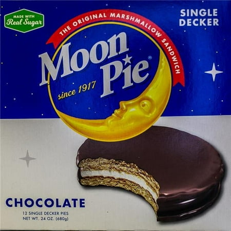 Single Decker Chocolate Pie – 2 Boxes of 12 Pies