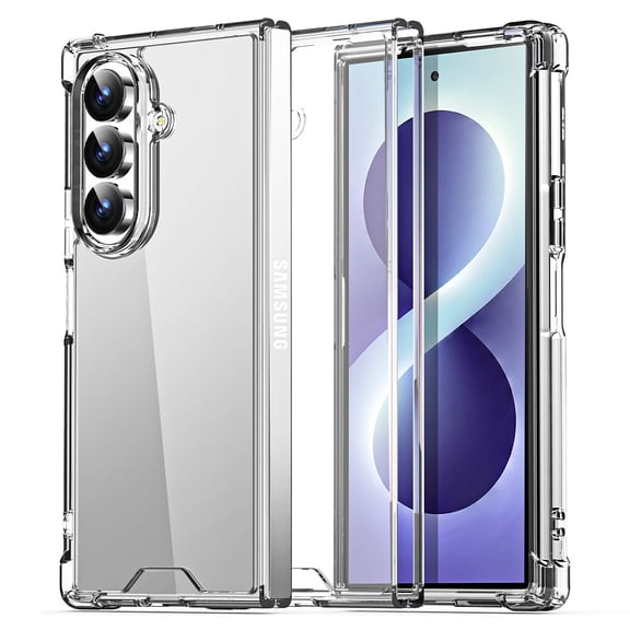 AICase For Samsung Galaxy Z Fold8 Ultra Case Clear Shockproof Bumper Protective Phone Cover