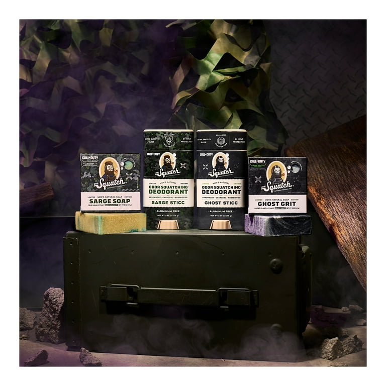 Dr. Squatch Call of Duty Limited Edition Natural Deodorant Stick