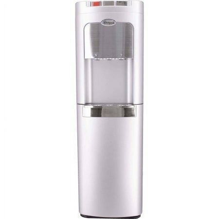 Whirlpool Full Silver and Stainless Bottom Loading Water Cooler