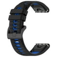 thumbnail image 3 of 20mm Two-Tone Silicone Watch Strap Quick Release High Quality Universal Durable, 3 of 3