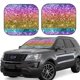 thumbnail image 1 of Fotbe Glitter Rainbow Juego de 2 Piezas de Parasoles para Parabrisas | Bloqueador Solar para Auto | Accesorios Plegables para Protección Solar Interior-Small, 1 of 6