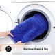 thumbnail image 5 of Alfombra de baño SHACOS, 40 x 60 cm, antideslizante, lavable, color azul real, 5 of 9